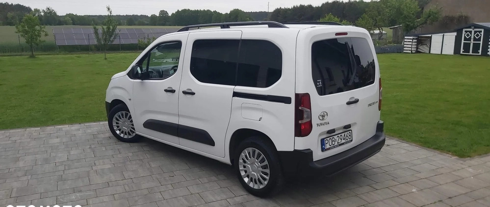 Toyota Proace City Verso cena 72900 przebieg: 65573, rok produkcji 2020 z Oborniki małe 497